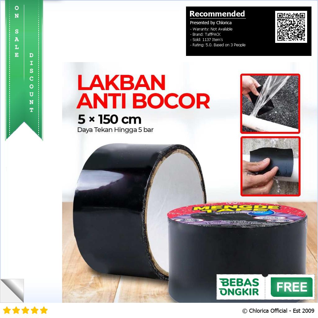 TaffPACK Mengde Lakban Anti Bocor Waterproof Super Strong Repair Tape FL334