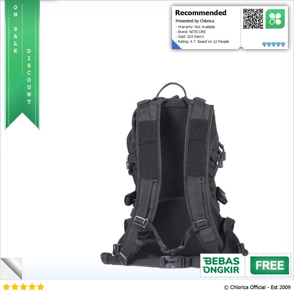 NITECORE Tas Ransel Punggung Laptop Tactical Backpack Outdoor BP20