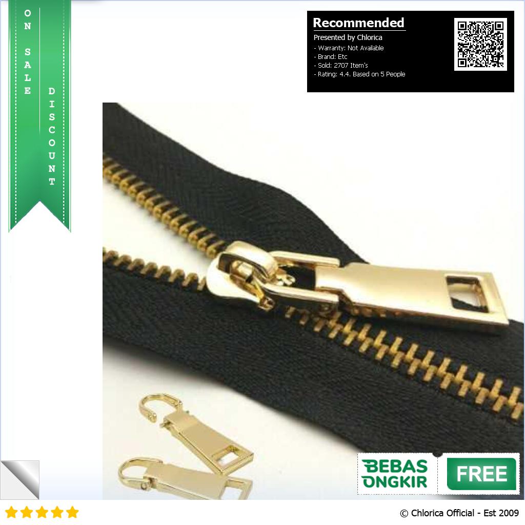 KALAX Penarik Ritsleting Removable Zipper Head Replacement KA37