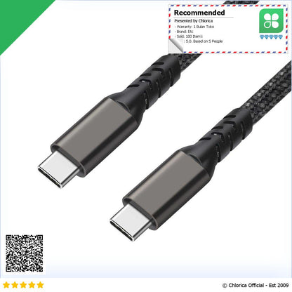 AUFU Kabel Data USB Type C to Type C Fast Charging 66W 6A 1M KD66