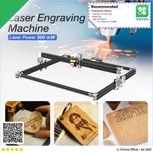 XINRUI DIY Laser Engraving Machine CNC Focus Adjuster 500mW 60W DVP6550