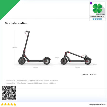 Xiaomi Mijia M365 Smart Electric Scooter