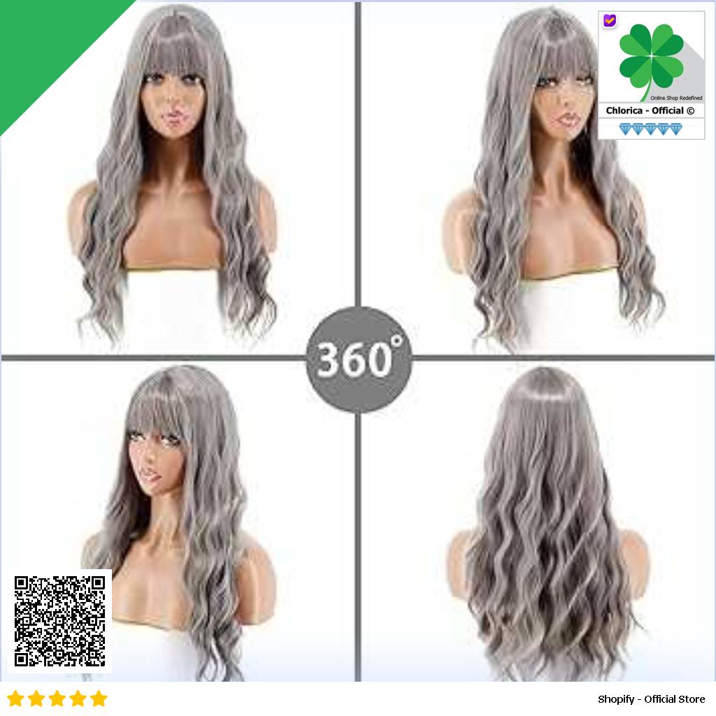 FYNHA Wig Rambut Palsu Model Wavy 65 cm HB 004