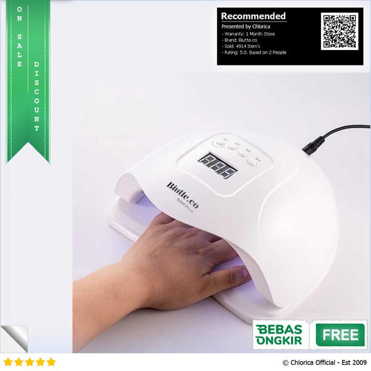 Biutte.co Pengering Kutek Kuku UV LED Nail Dryer 72 W 36 LED X5 Plus