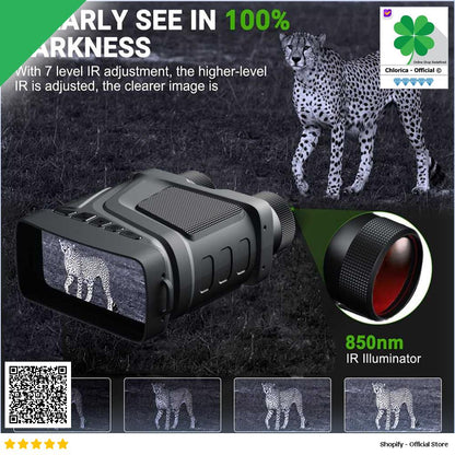 Xiyear Teropong Binocular Night Vision Recorder 1080P 5x Zoom with Mic R12