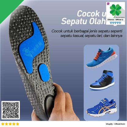 Qsong Dian Insole Sepatu Alas Kaki Orthopedic Shock Absorption XSXD01