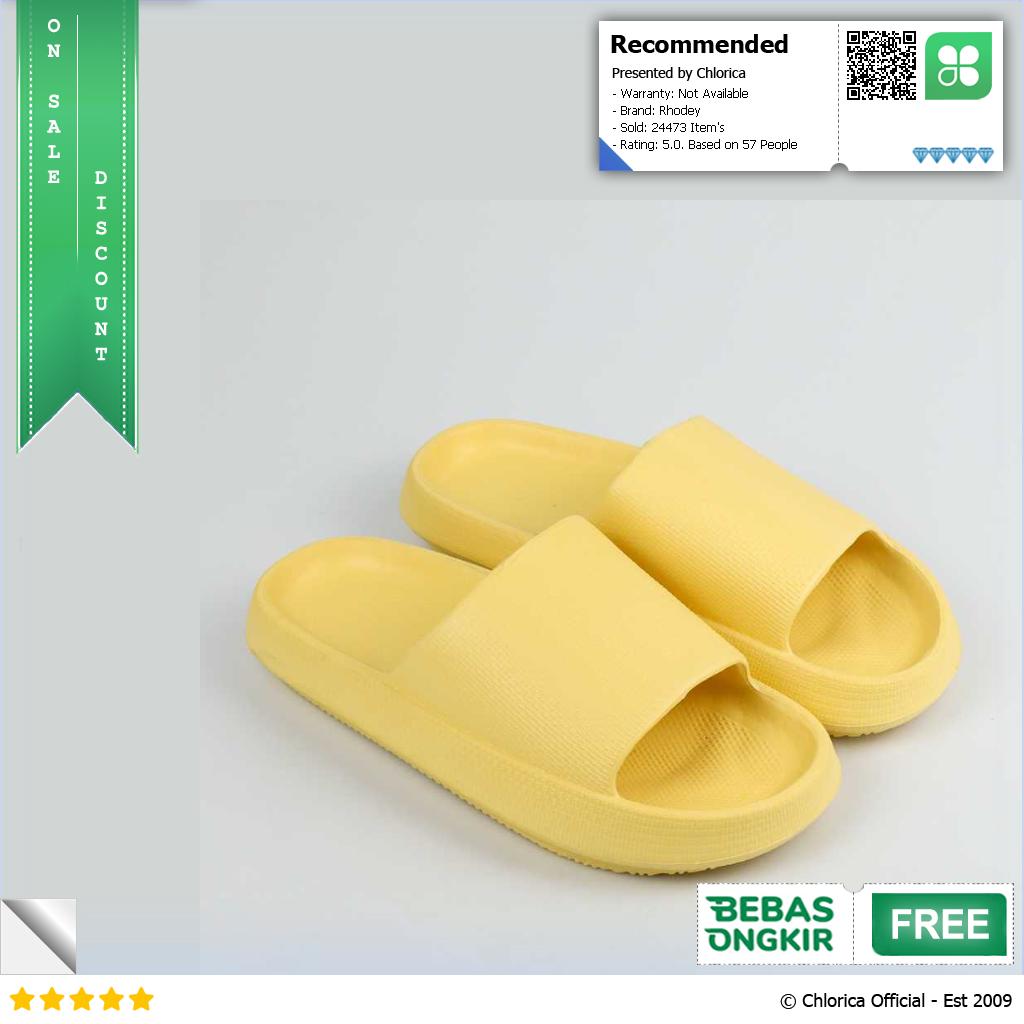 Rhodey Snugee Sandal Rumah Anti Slip Slipper EVA Soft Unisex