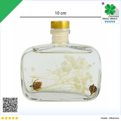 Taffware HUMI Pengharum Ruangan Reed Diffuser with Cotton Sticks 100ml DF 200