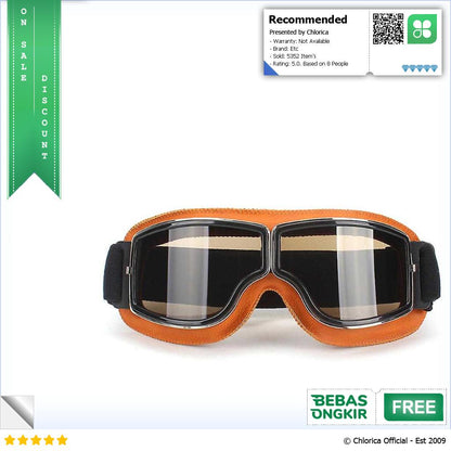 Herorider Kacamata Goggles Classic Harley UV Protection 812