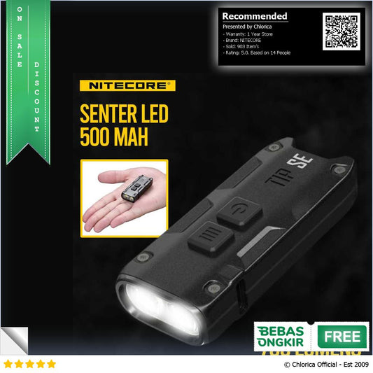 NITECORE Senter LED 2 OSRAM P8 700 Lumens TIP SE