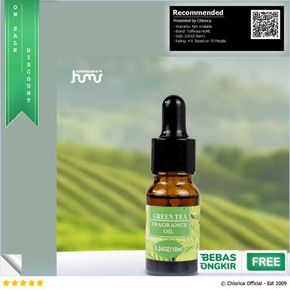 Taffware HUMI Pure Essential Oils Fragrance Minyak Aromatherapy 10ml RH 25