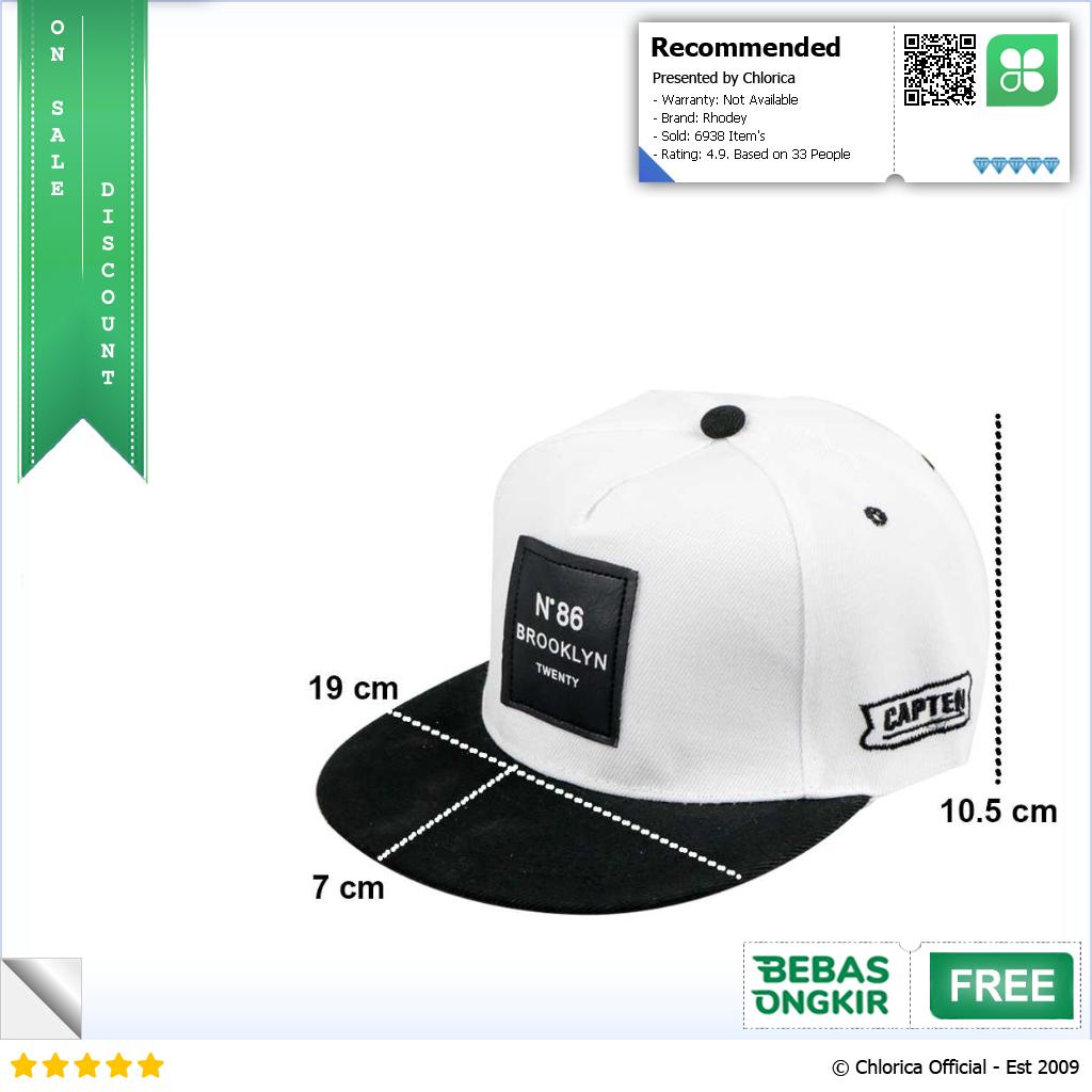 Rhodey Topi Snapback Hat N86 Brooklyn Twenty RS20