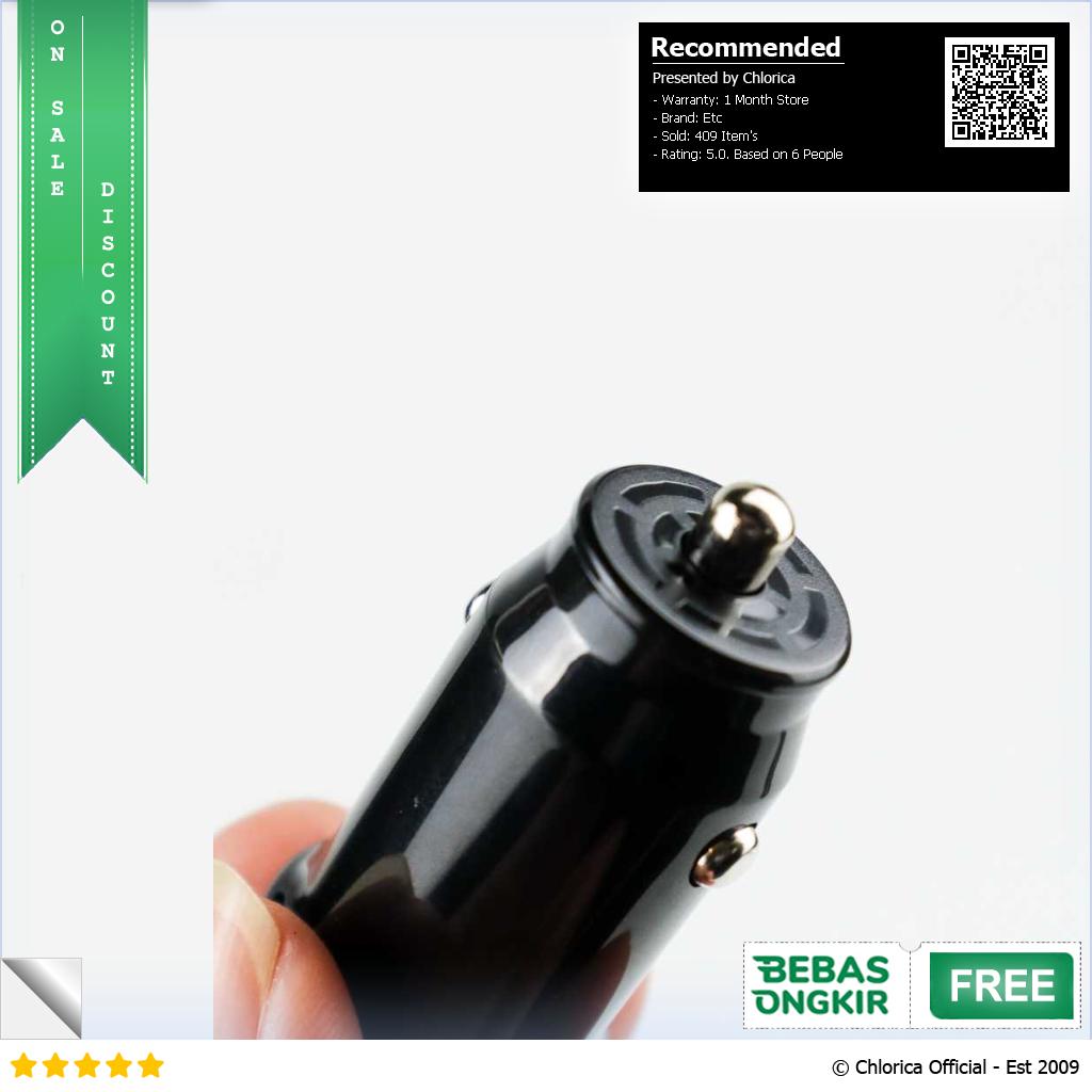 KUULAA Car Charger Mobil USB 2 Port USB Type C PD 3A QC3.0 20W A318