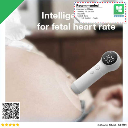 IFD Alat Deteksi Jantung Janin Fetal Doppler Heartrate Monitor U6 25