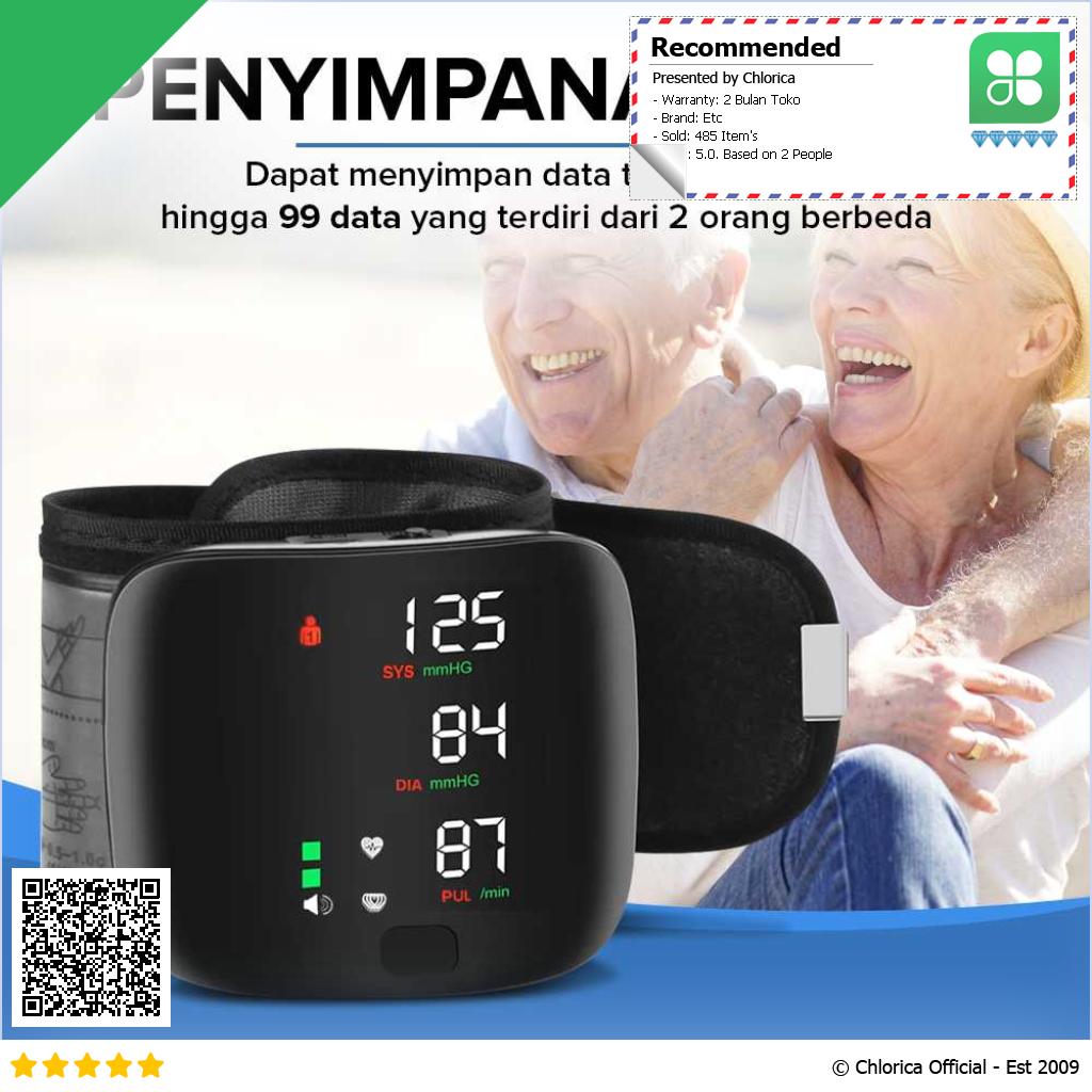 TWO2 Pengukur Tekanan Darah Tensimeter Sphygmomanometer with Voice A01