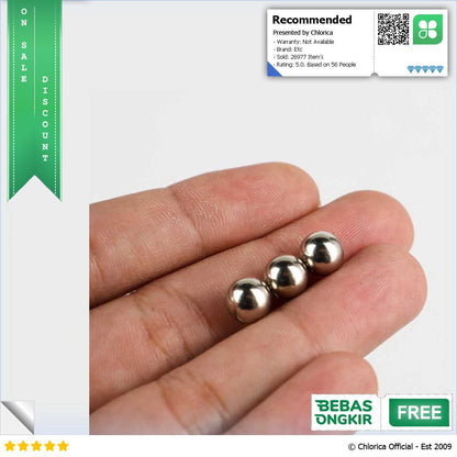 Yernea Peluru Ketapel As Tengah Sepeda Steel Balls 100PCS MBP5