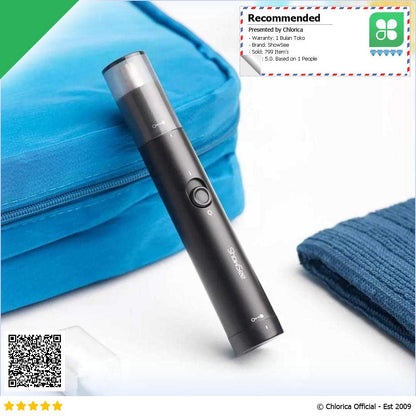 ShowSee Pencukur Bulu Hidung Elektrik Electric Nose Trimmer C1 BK