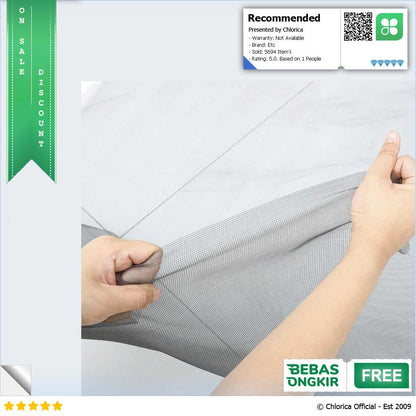 AWECOZEZQ Kasa Nyamuk Jaring Jendela Ventilasi Mosquito Net PP Nano AW15