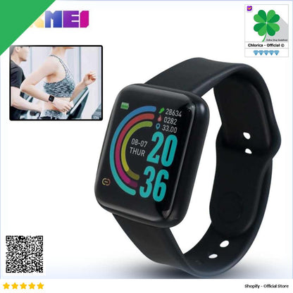 SKMEI Smartwatch Sport Fitness Tracker Heart Rate Y68S