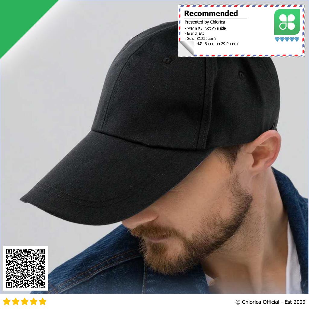 JIANGXIHUITIAN Topi Baseball Cap Polos Unisex X2