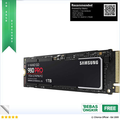 Samsung 980 Pro SSD 7000MB s PCIe 4.0 NVMe M2 MZ V8P2T0