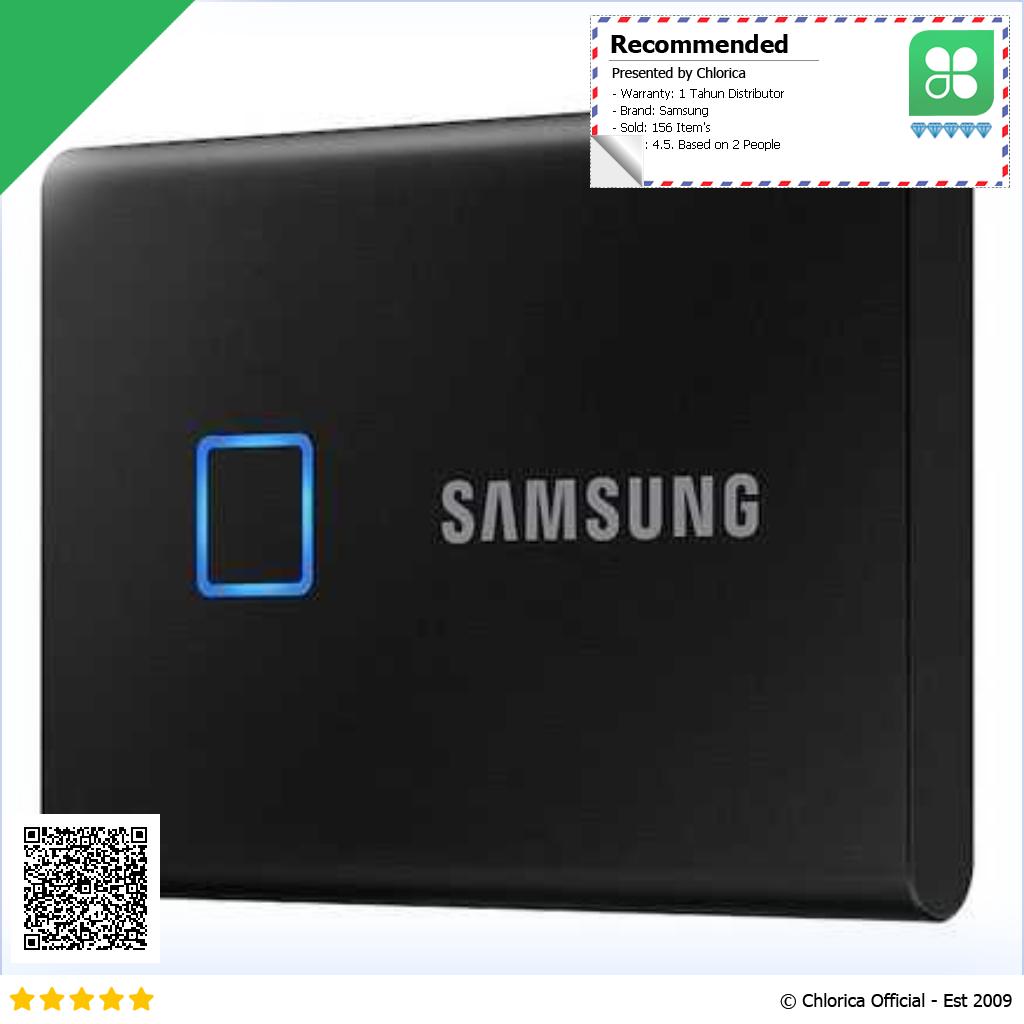 Samsung T7 Touch Portable SSD 1050MB s USB 3.2 MU PC500K MU PC1T0K