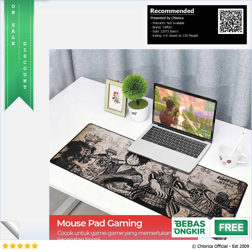 TaffGO Professional Gaming Mouse Pad XL Desk Mat 800x300x2mm MP004