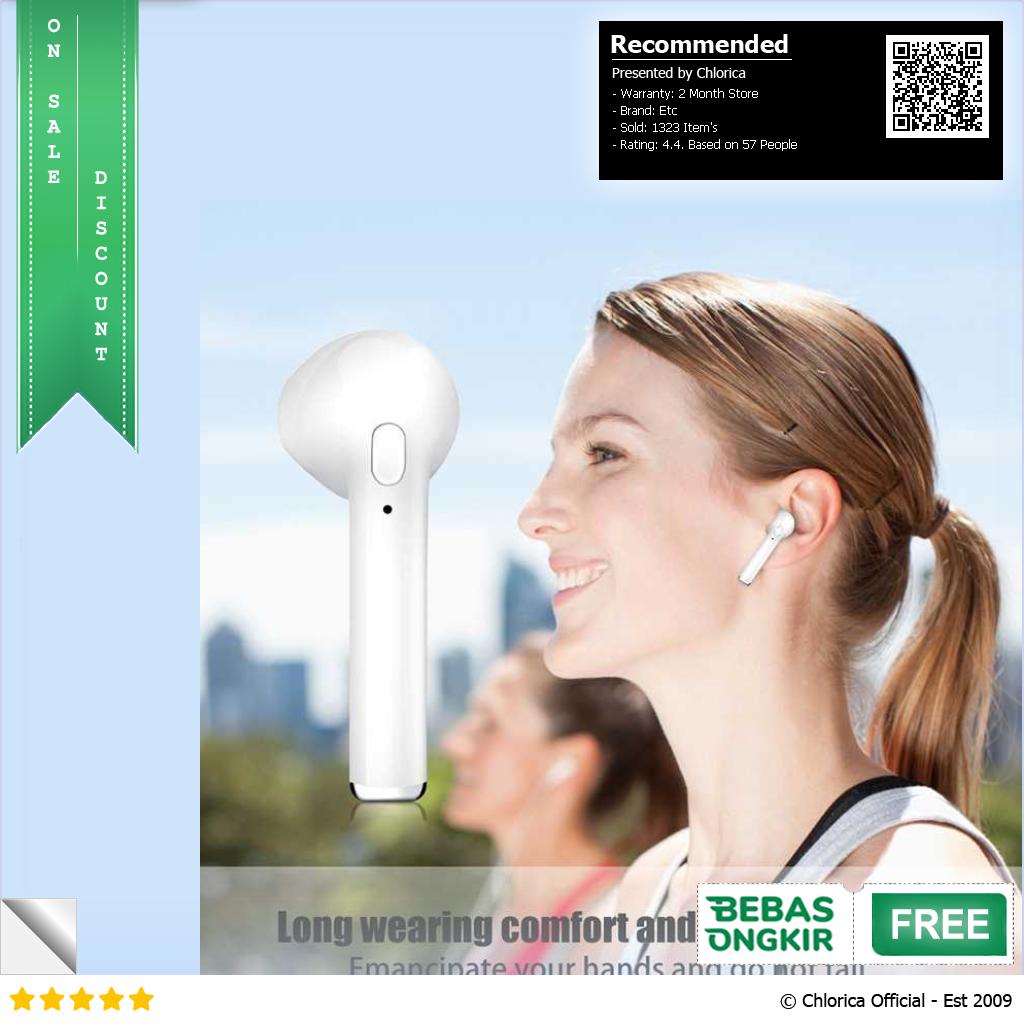 Mini Earphone Airpods Bluetooth 4.2 with Charging Case i7S TWS