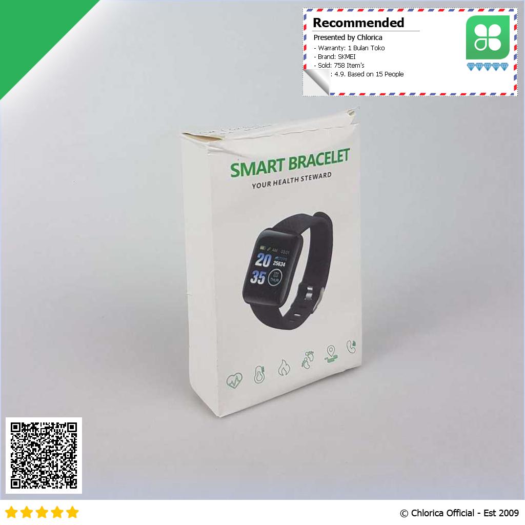 SKMEI Smartwatch Sport Tracker Bluetooth Heart Rate 116 PLUS