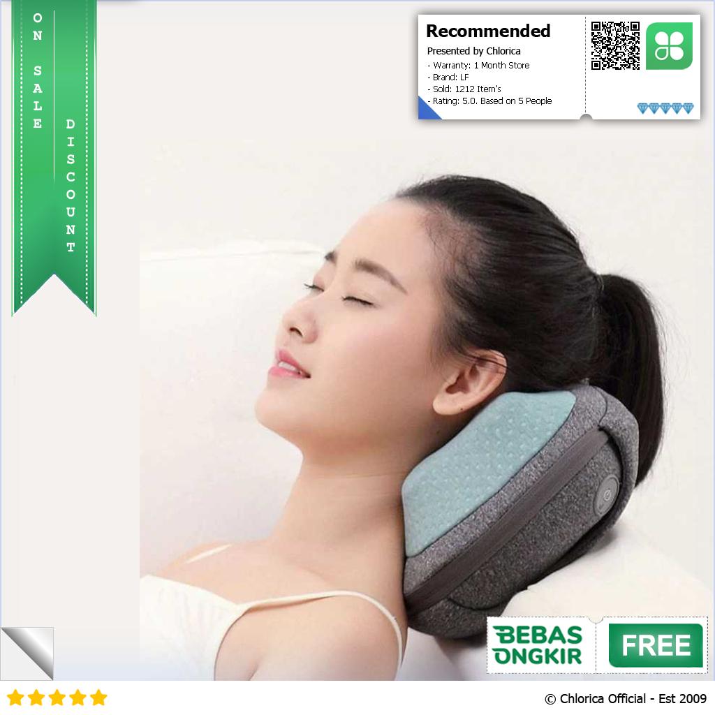 LF Lefan Health Bantal Pijat Leher 3D Neck Massage Kneading Heating LFYK006