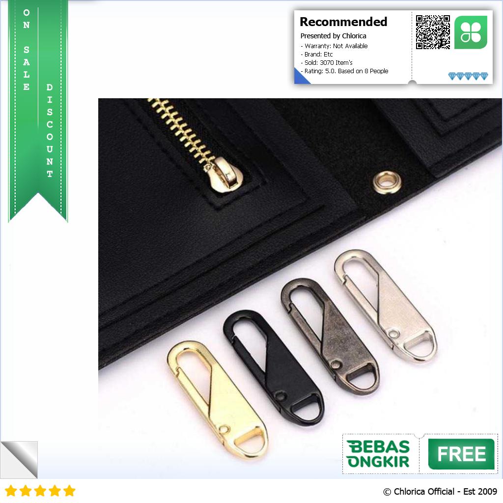 KALAX Kepala Ritsleting Pengganti Zipper Head Replacement 5 PCS KA09