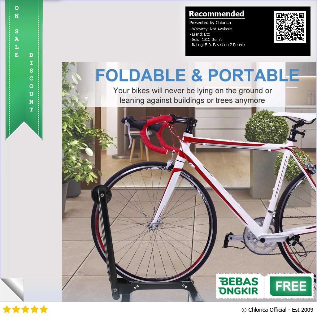 Vorcool Standar Sepeda Universal Paddock L Standing Bike Display L150