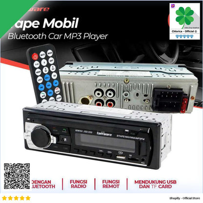 Taffware Tape Mobil Audio Bluetooth Car MP3 Player JSD 530