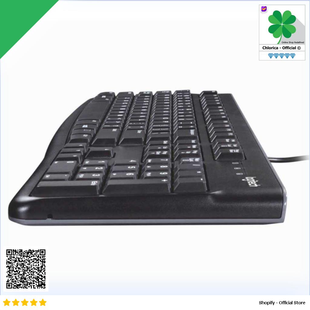 Logitech Desktop Combo Keyboard dan Mouse MK120