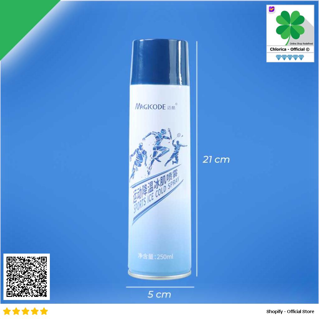 MAGICODE Semprotan Pereda Nyeri Pain Killer Cooling Spray 250 ml M20CS