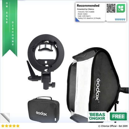 Godox Bowens Mount Handy Speedlite Softbox Flash Diffuser Camera DSLR SFUV