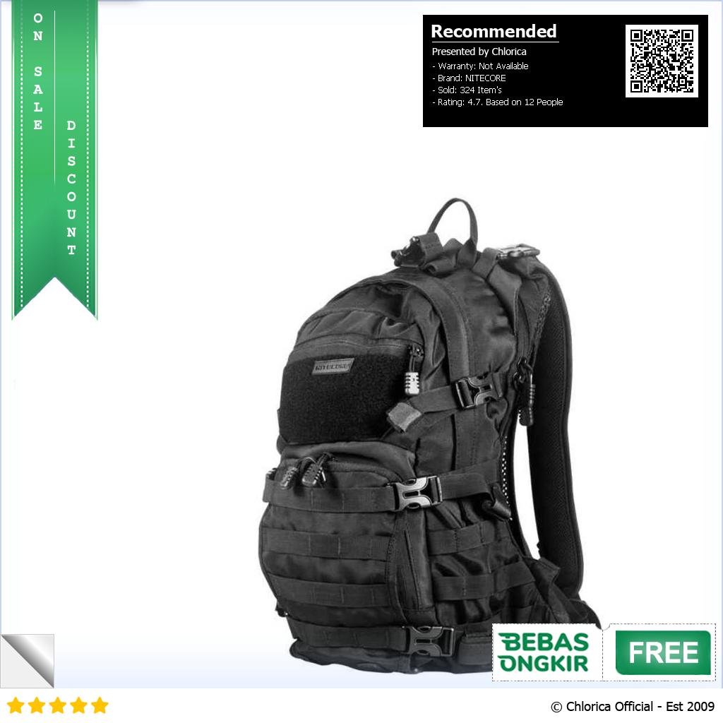 NITECORE Tas Ransel Punggung Laptop Tactical Backpack Outdoor BP20