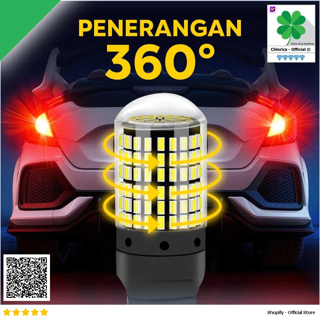 AILEO Lampu Sein Mobil LED Cross Flow 3014 SMD 7440 1 PCS 3014