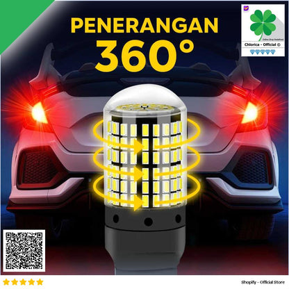 AILEO Lampu Sein Mobil LED Cross Flow 3014 SMD 7440 1 PCS 3014