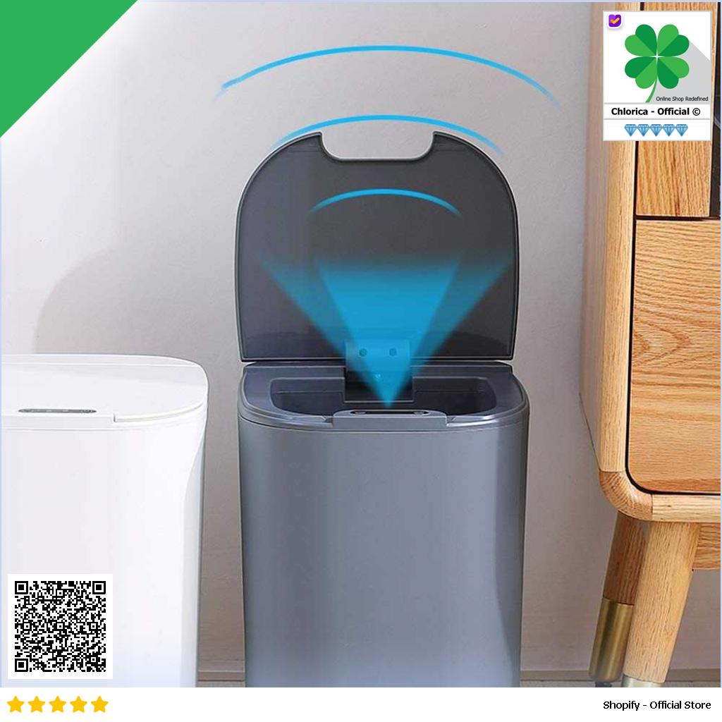 KIMD Tempat Sampah Smart Trash Can Motion Sensor Dustbin 16L K 599