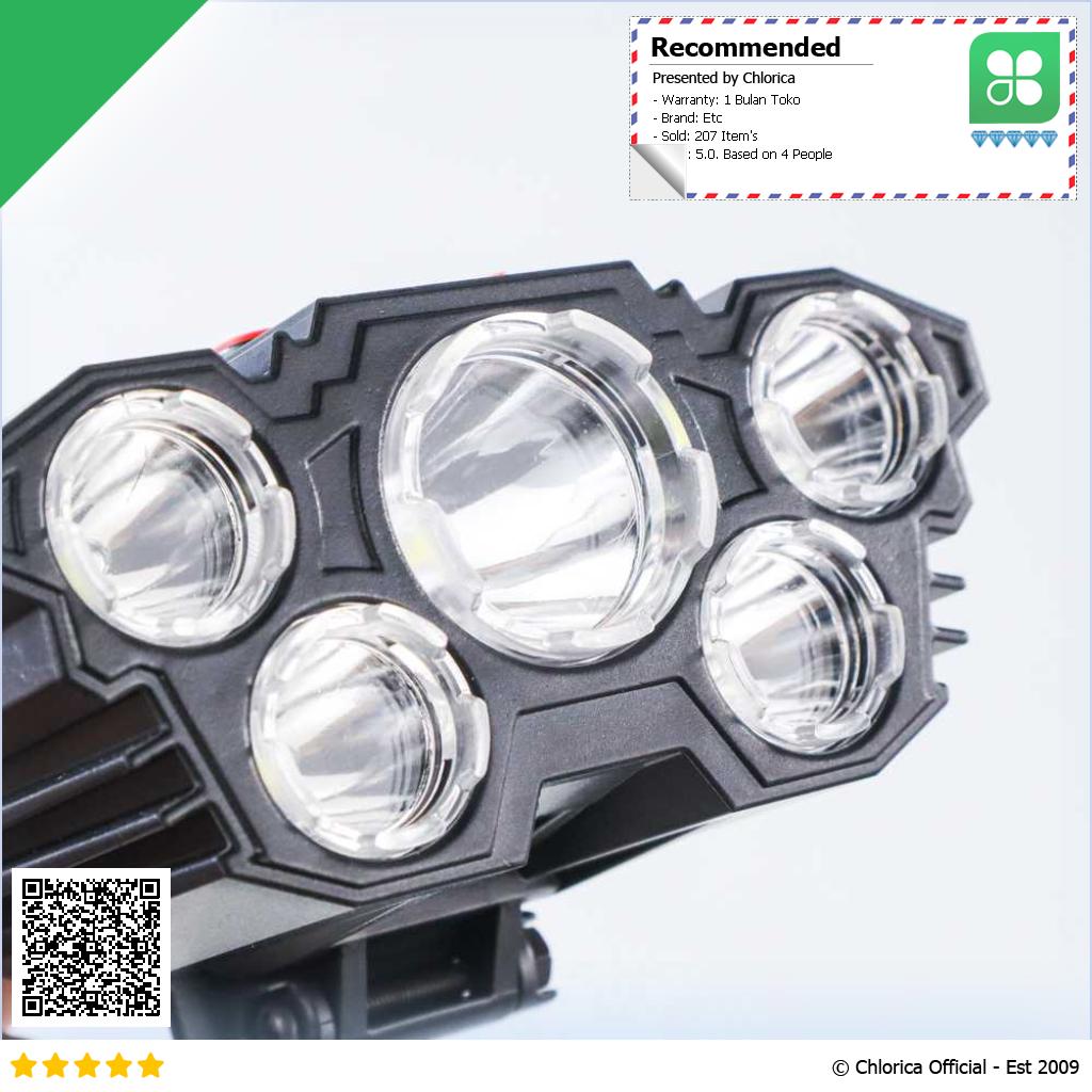 AMARYLLIS Senter LED Kepala Headlamp 5 XPG L T21