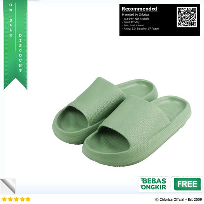 Rhodey Snugee Sandal Rumah Anti Slip Slipper EVA Soft Unisex