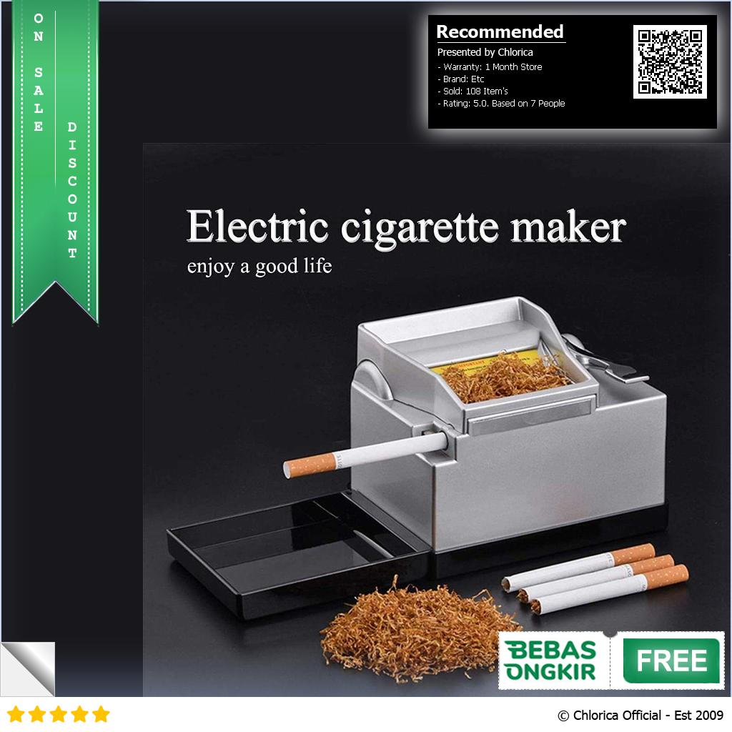 LAFAGIET Alat Linting Rokok Elektrik Tobacco Rolling Machine 047A