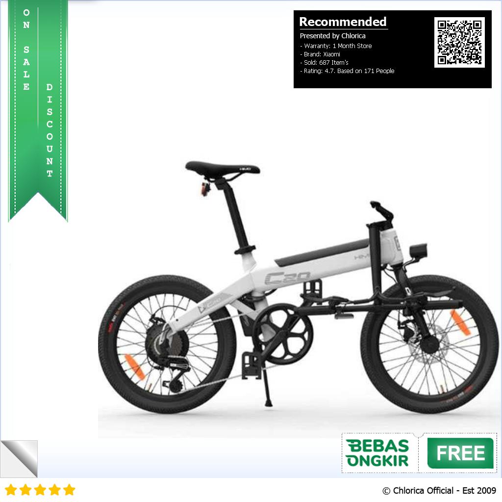 Xiaomi HIMO C20 Sepeda Listrik Smart Bike Moped 250W 80KM