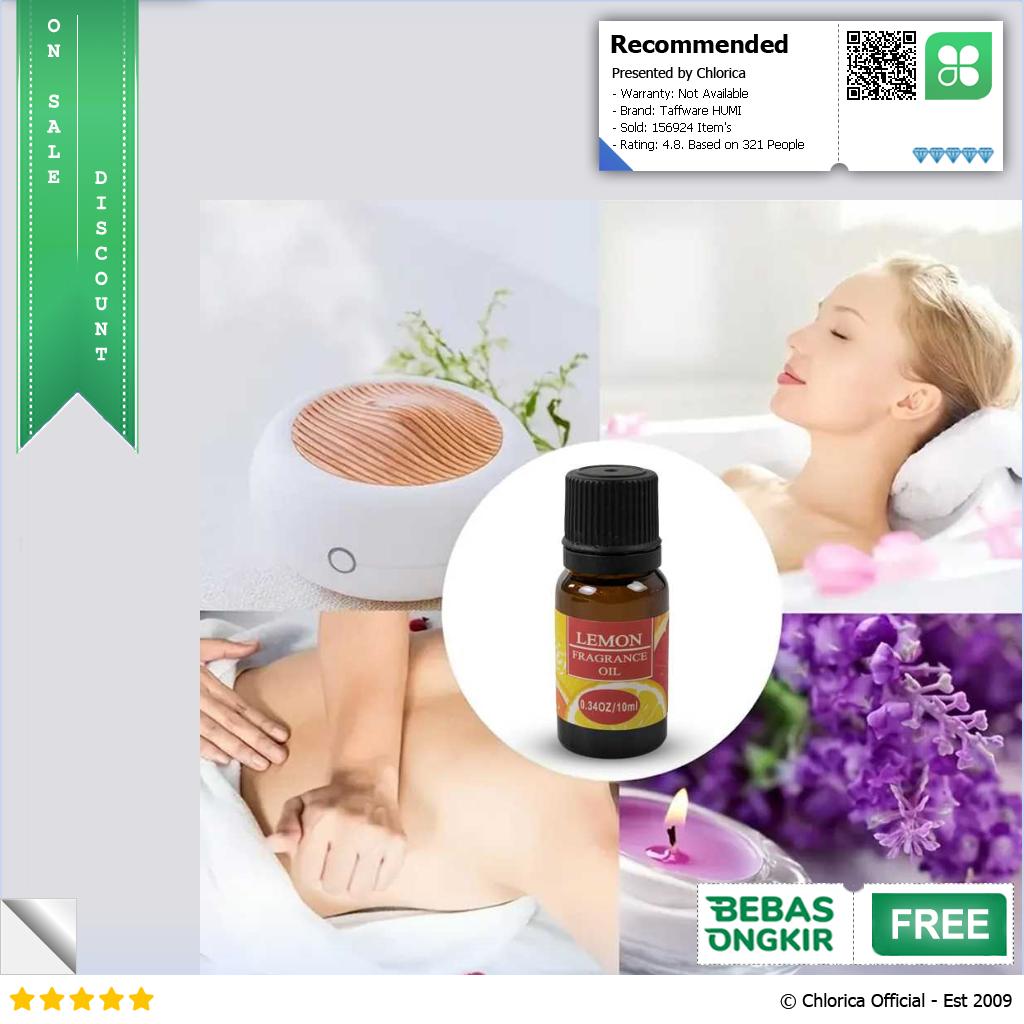 Taffware HUMI RHJY Pure Essential Oils Minyak Aromatherapy 10ml TSLM1