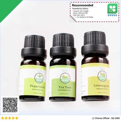 Taffware HUMI Pure Essential Oils Minyak Aromatherapy 10ml 6PCS K E7