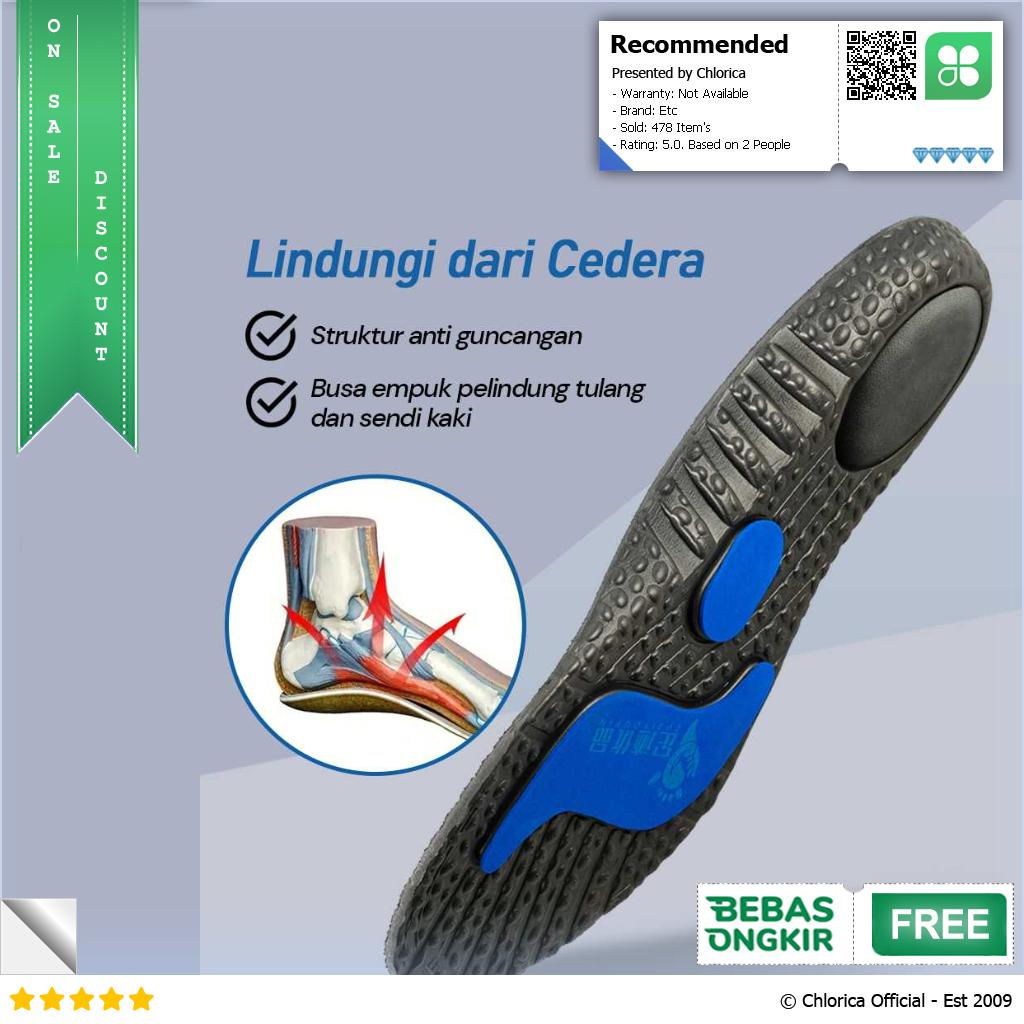 Qsong Dian Insole Sepatu Alas Kaki Orthopedic Shock Absorption XSXD01