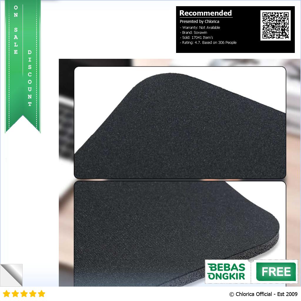 Sovawin Smooth Surface Anti Slip Mousepad Multifungsi MP004