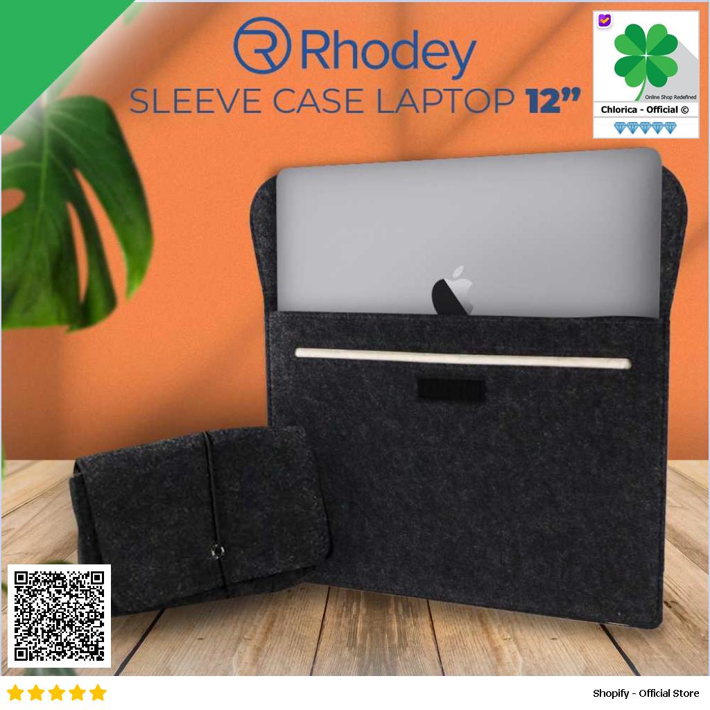 Rhodey Sleeve Case Laptop Macbook Felt with Pouch AK01