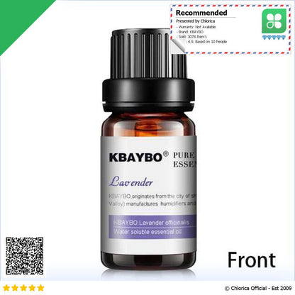 KBAYBO Pure Essential Oils Minyak Aromatherapy 10ml 6PCS K E2